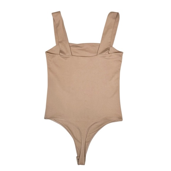 Abercrombie & Fitch Tan Soft Collection Bodysuit Size Small​ - Picture 2 of 6